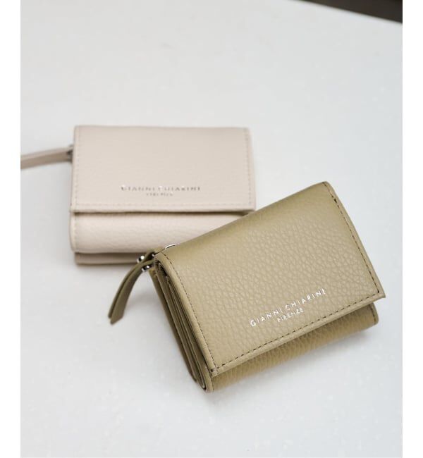  「《WEB限定》GIANNI CHIARIN(/ ジャンニ キアリーニ COMPACT wallet」|財布|グリーン