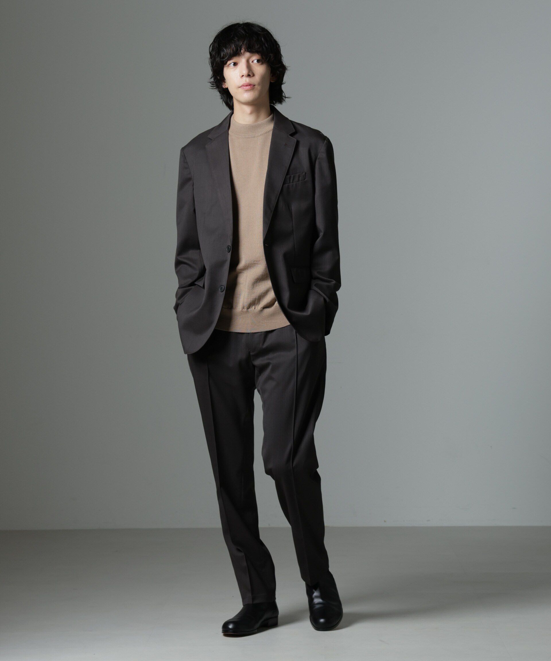 nano･universe「「N TROUSERS PREMIUM」RENU(R)T/Wシャドーチェックパンツ」|スーツ|