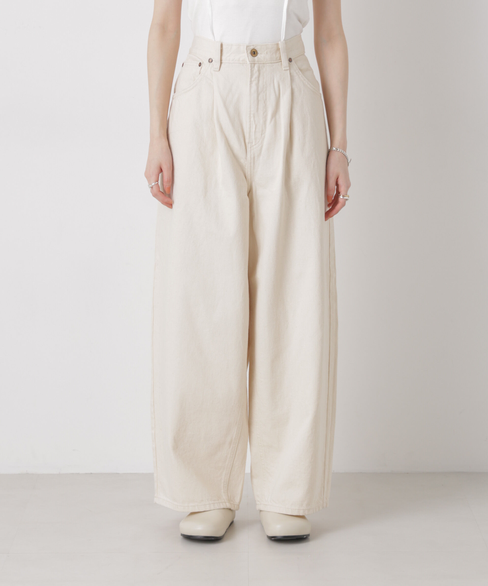 nano･universe「Lee/TUCK RIDERS PANTS」|チノ|