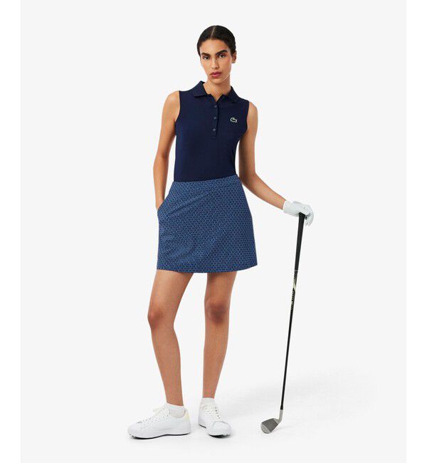LACOSTE「ハイストレッチ ウルトラドライゴルフプリーツスカート インナー付き」|スカート|