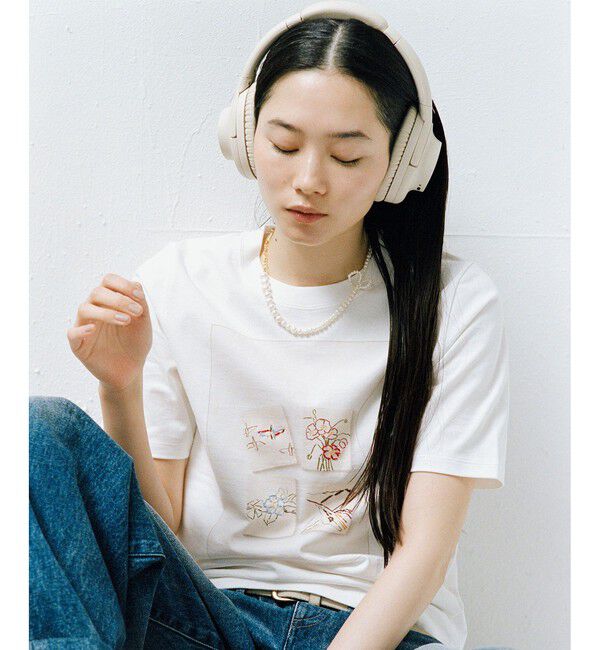 SALON adam et rope'「【Lee Izumida by SALON】プリントコンパクトT」|Tシャツ・カットソー|