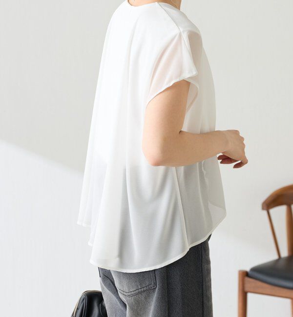  「【SNSで話題】シアードッキングフレンチプルオーバー」|Tシャツ・カットソー|