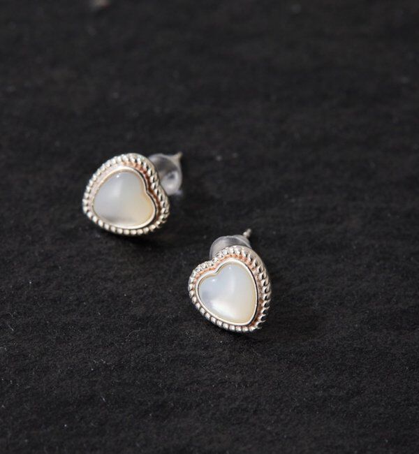  「【Sivelle./シヴェル】silver925 ハートシェルピアス」|リング|