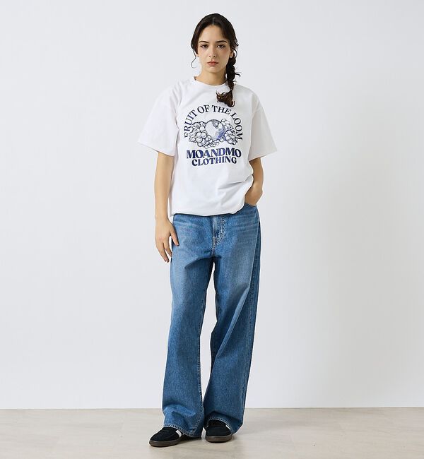 ABAHOUSE「【MOANDMO CLOHING &times; FRUIT OF THE LOOM】限定コ」|Tシャツ・カットソー|