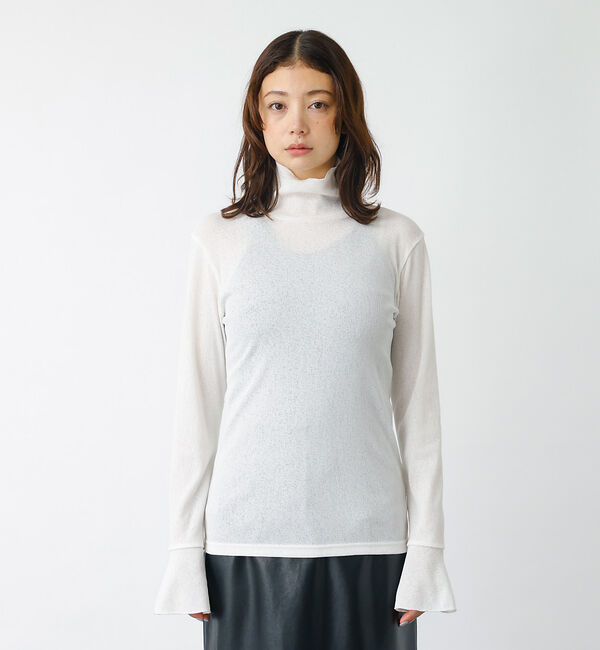 Rouge vif「【MICA&DEAL /マイカアンドディール】ドライテレコハイネックプルオーバー」|Tシャツ・カットソー|