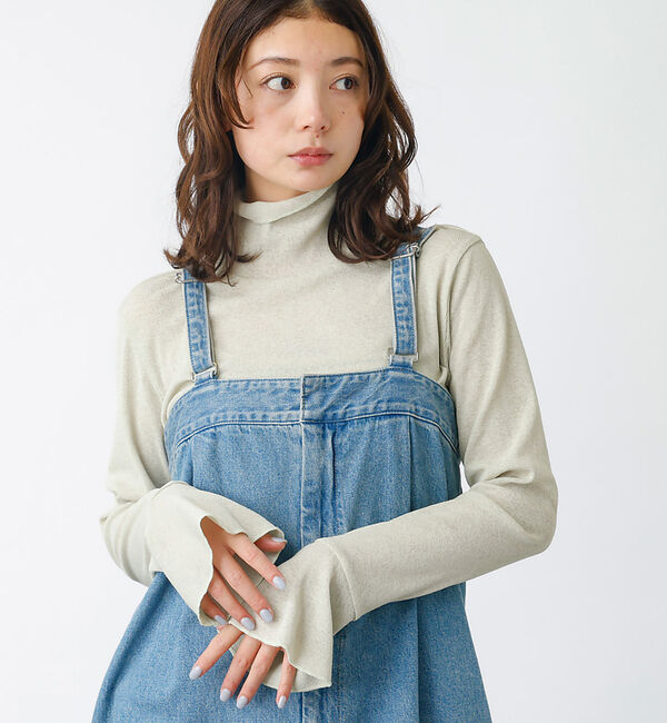 Rouge vif「【MICA&DEAL /マイカアンドディール】ドライテレコハイネックプルオーバー」|Tシャツ・カットソー|ライム