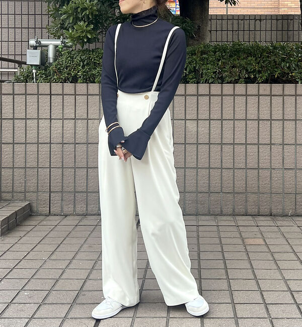 Rouge vif「【MICA&DEAL /マイカアンドディール】ドライテレコハイネックプルオーバー」|Tシャツ・カットソー|