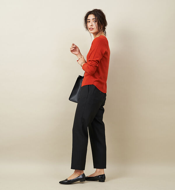 qualite「ウールブレンドシガレットパンツ」|その他|