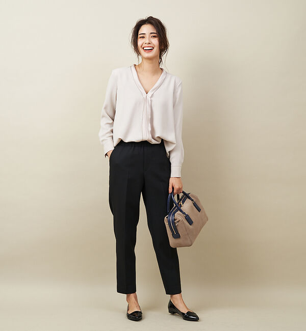 qualite「ウールブレンドシガレットパンツ」|その他|