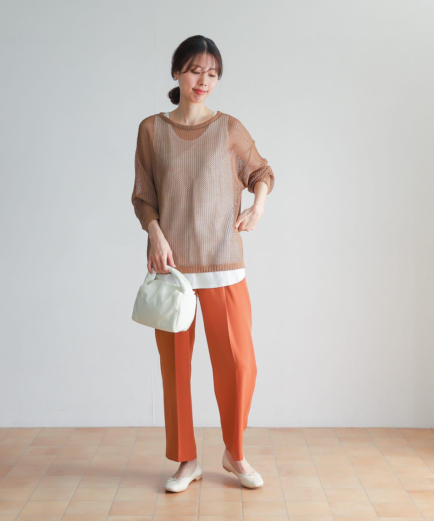 URBAN RESEARCH DOORS「ライトダブルクロスイージーパンツ」|その他|