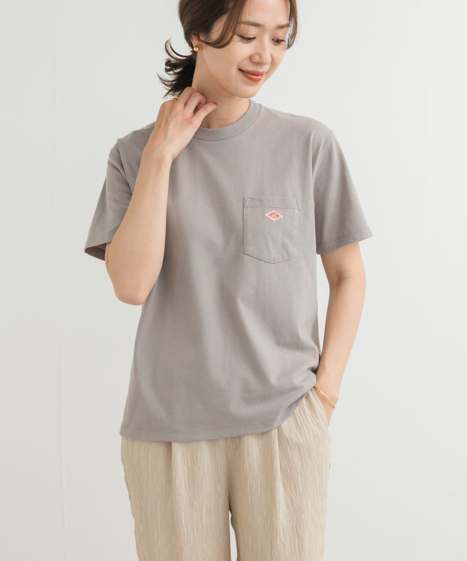 URBAN RESEARCH DOORS「DANTON　POCKET T-SHIRTS」|Tシャツ・カットソー|
