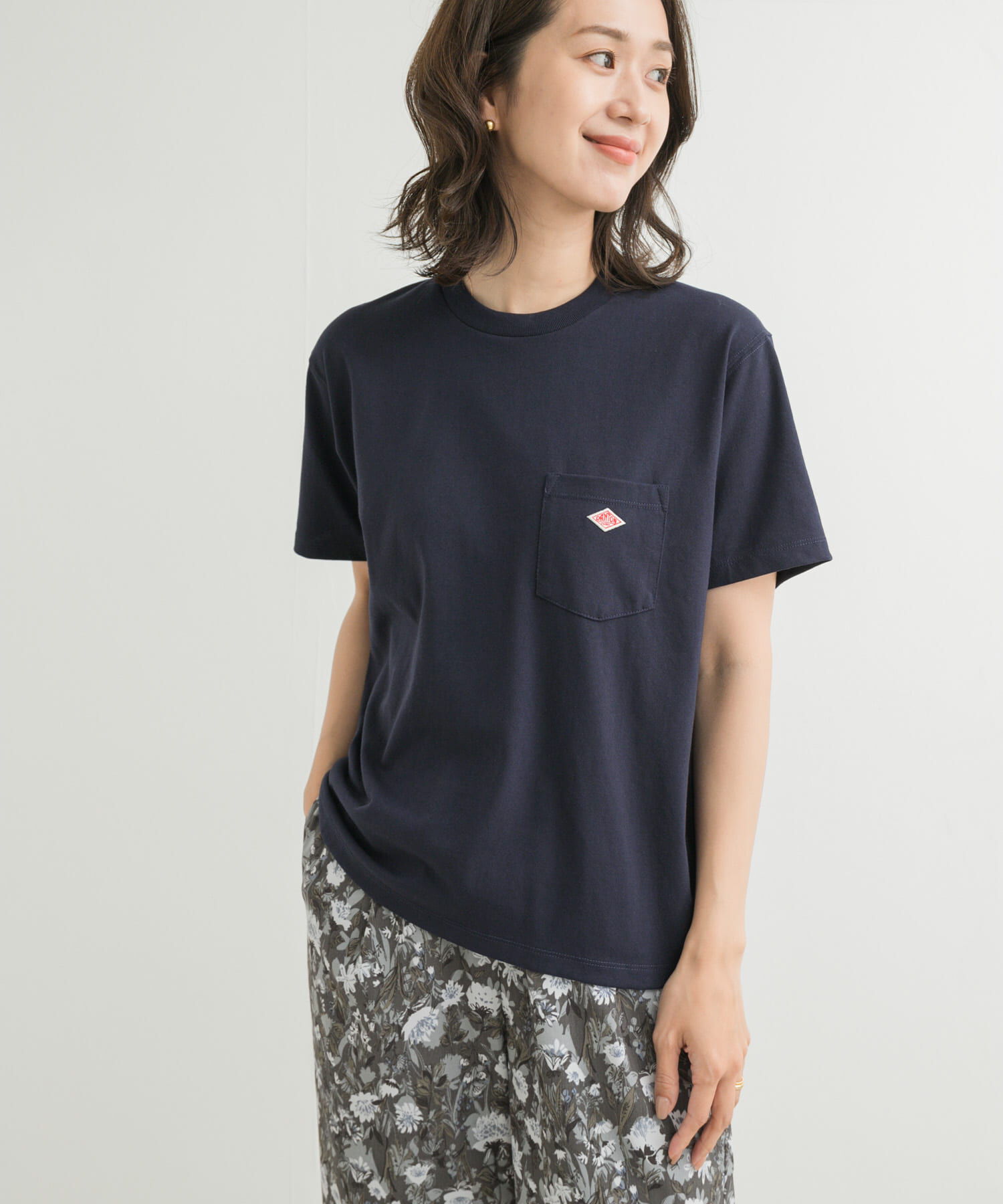 URBAN RESEARCH DOORS「DANTON　POCKET T-SHIRTS」|Tシャツ・カットソー|