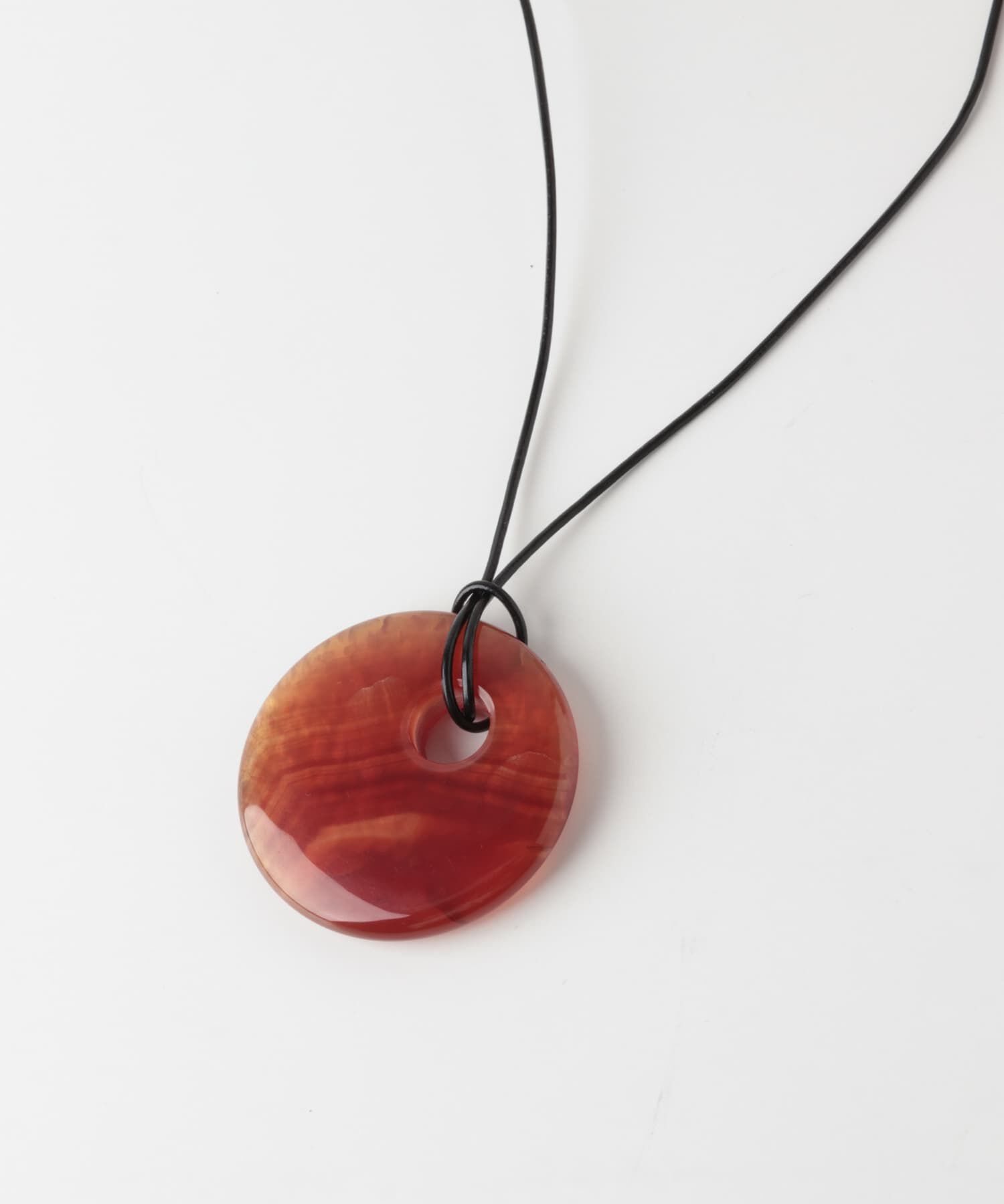 SMELLY「SMELLY so&rsquo;　carnelian cord necklace」|ネックレス|