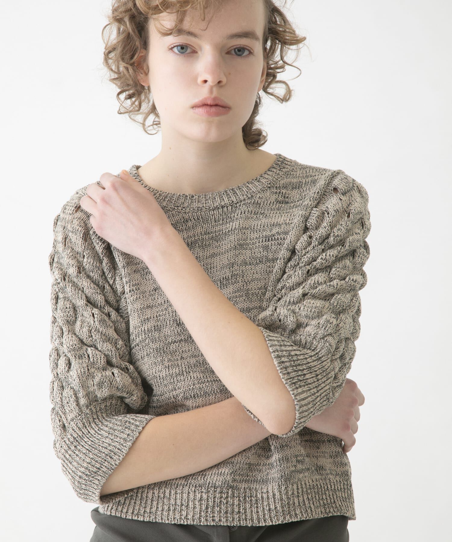LAATO「lantern sleeve knit」|ニット・セーター|