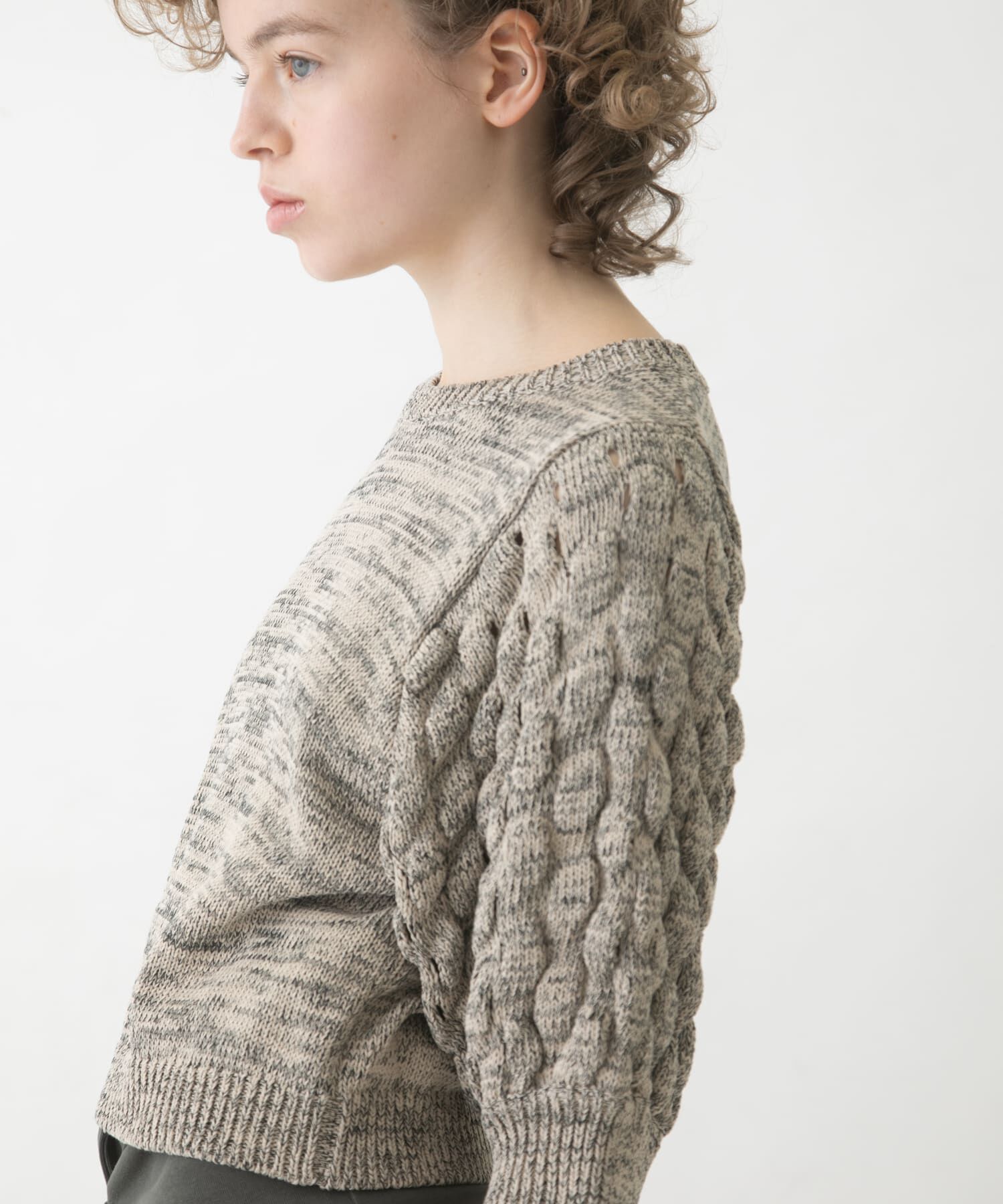 LAATO「lantern sleeve knit」|ニット・セーター|