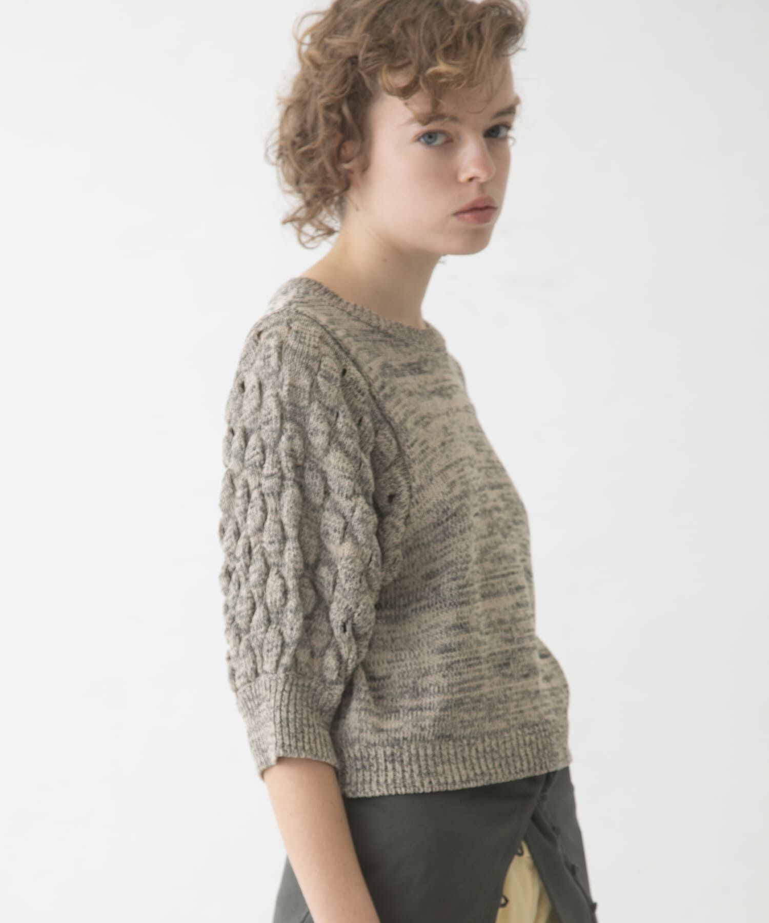 LAATO「lantern sleeve knit」|ニット・セーター|