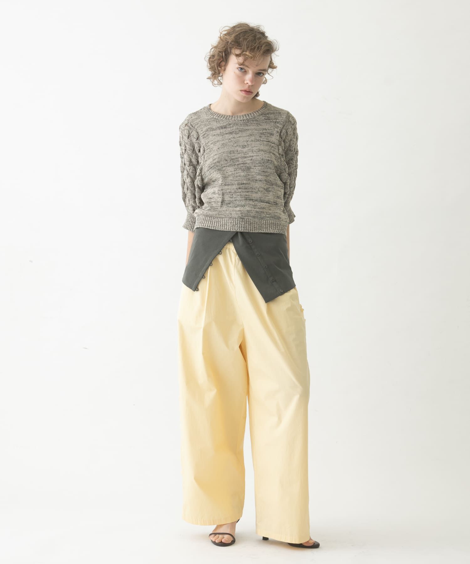 LAATO「lantern sleeve knit」|ニット・セーター|