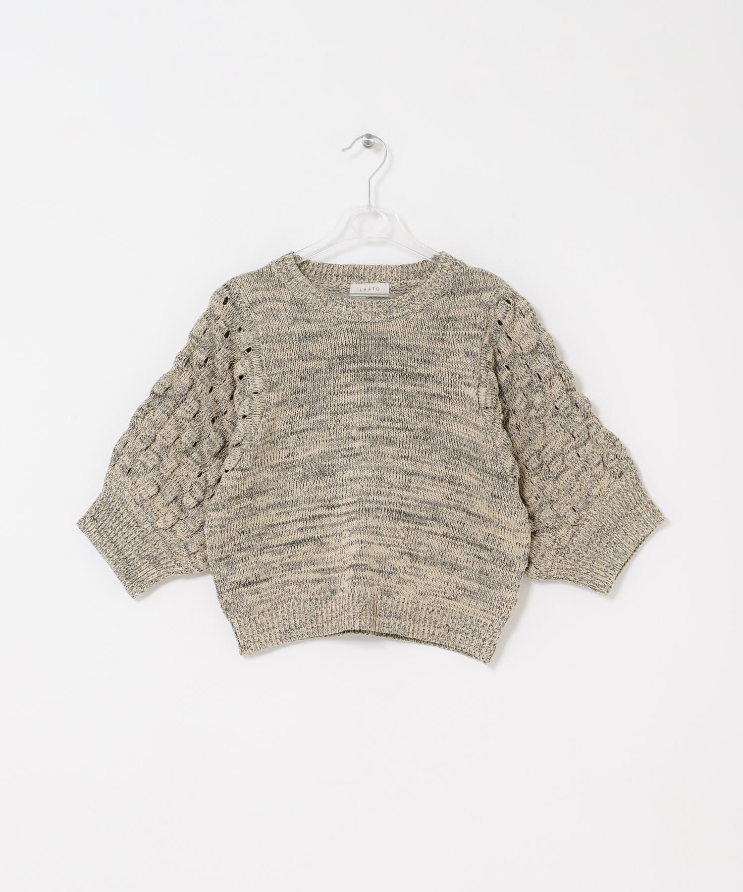LAATO「lantern sleeve knit」|ニット・セーター|