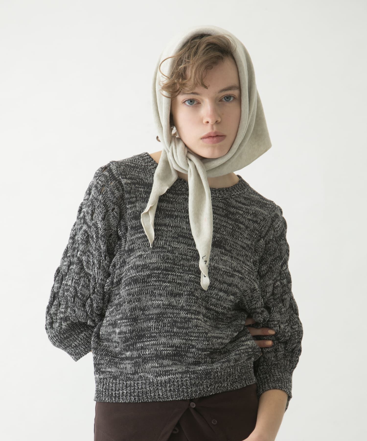 LAATO「lantern sleeve knit」|ニット・セーター|