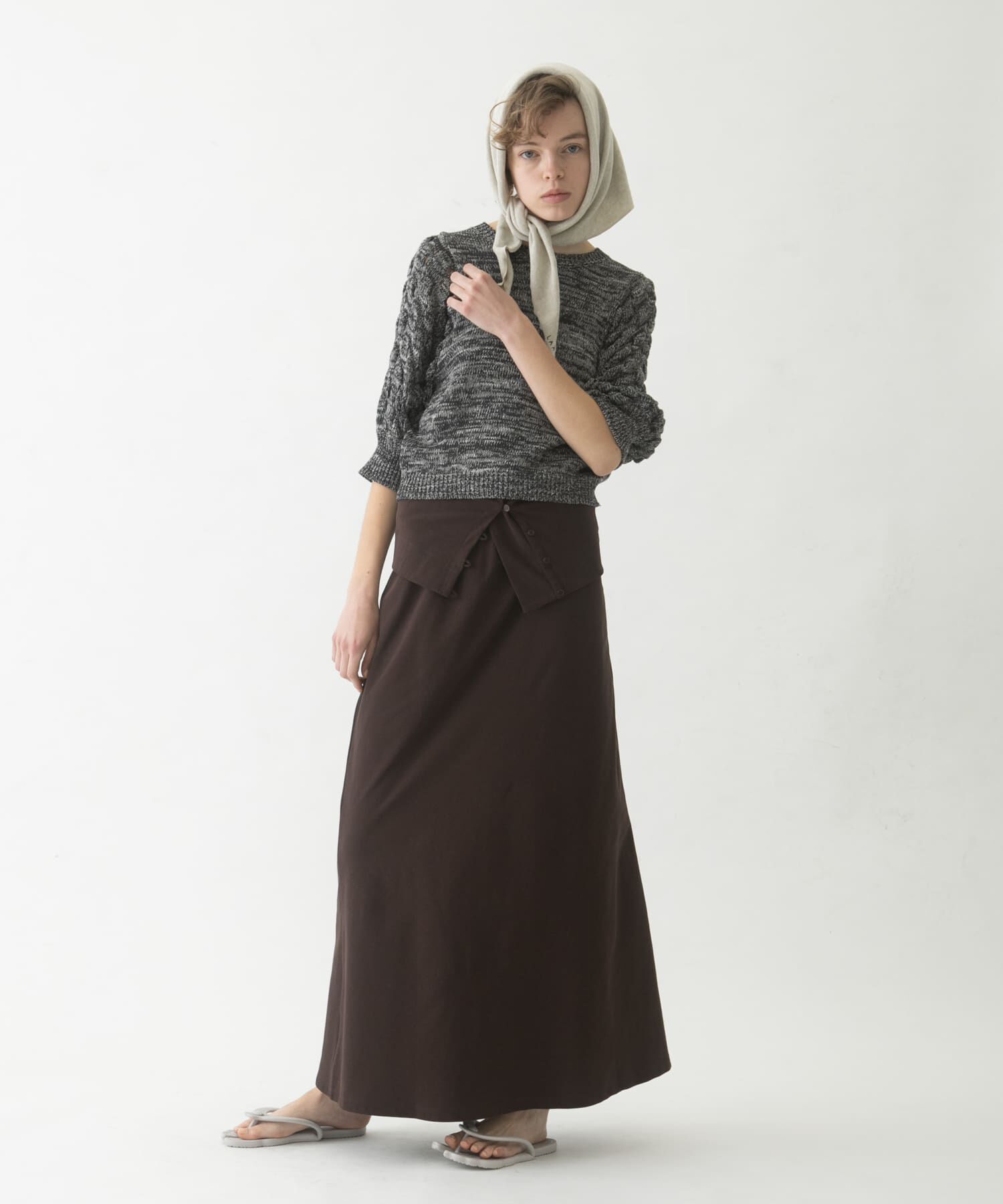 LAATO「lantern sleeve knit」|ニット・セーター|