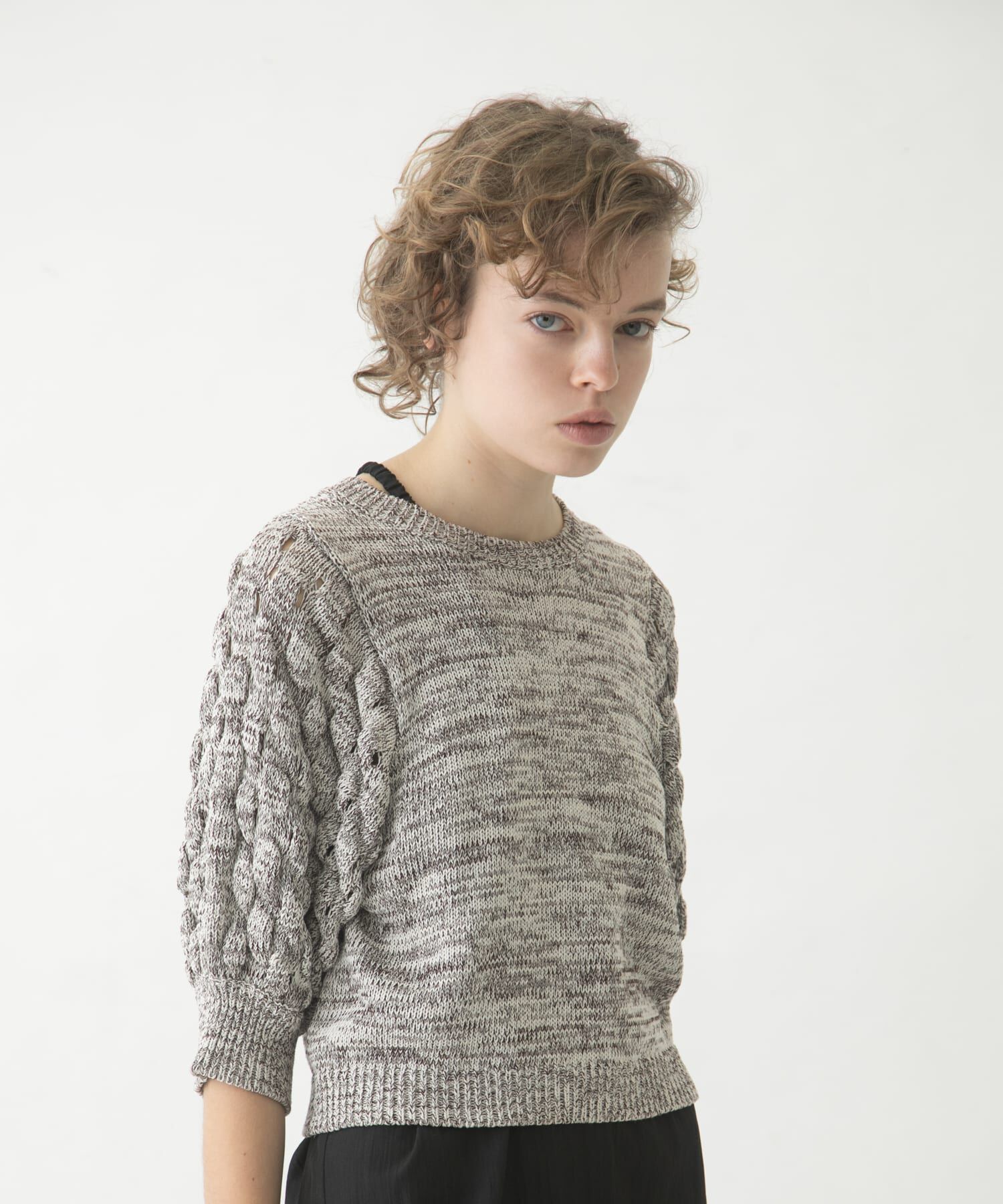 LAATO「lantern sleeve knit」|ニット・セーター|