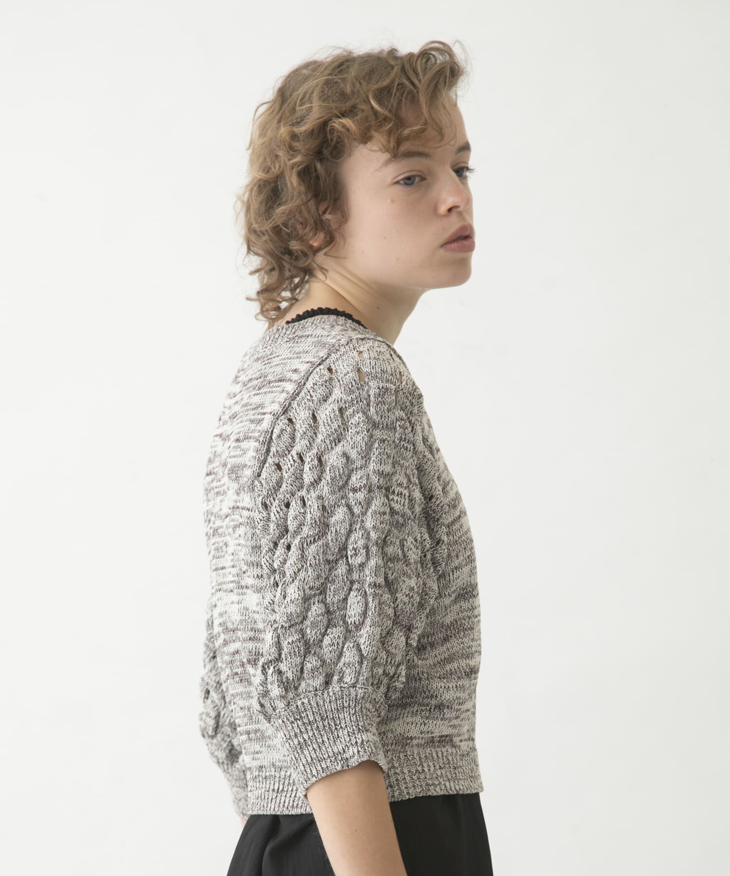LAATO「lantern sleeve knit」|ニット・セーター|