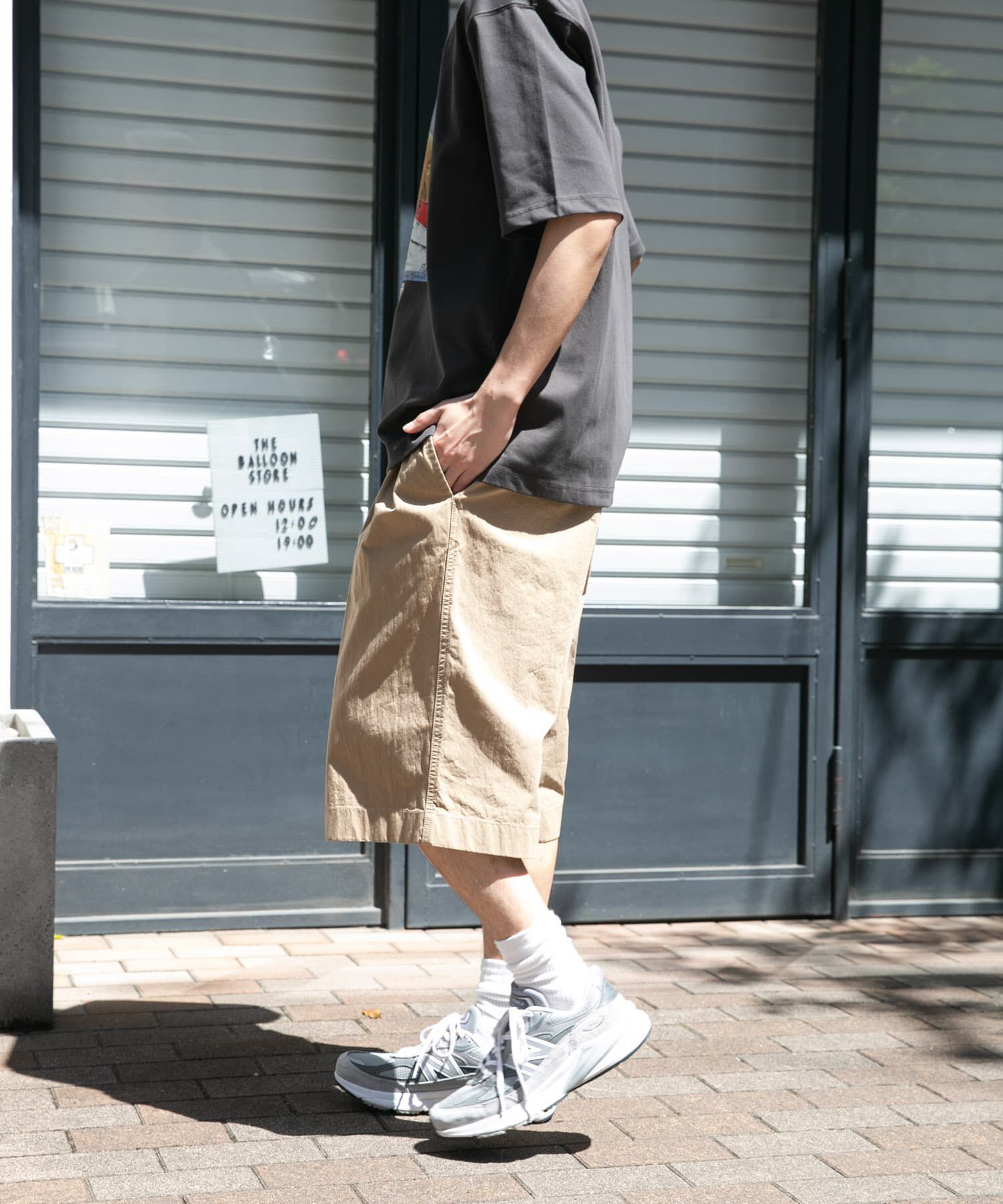 URBAN RESEARCH DOORS「FORK&SPOON　クリンクルワイドショーツ」|その他|