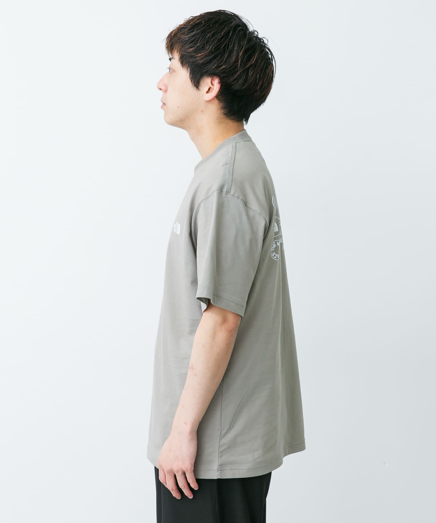 URBAN RESEARCH DOORS「THE NORTH FACE　SHORT-SLEEVE FD GLOBEGRID T-SHIRTS」|Tシャツ・カットソー|