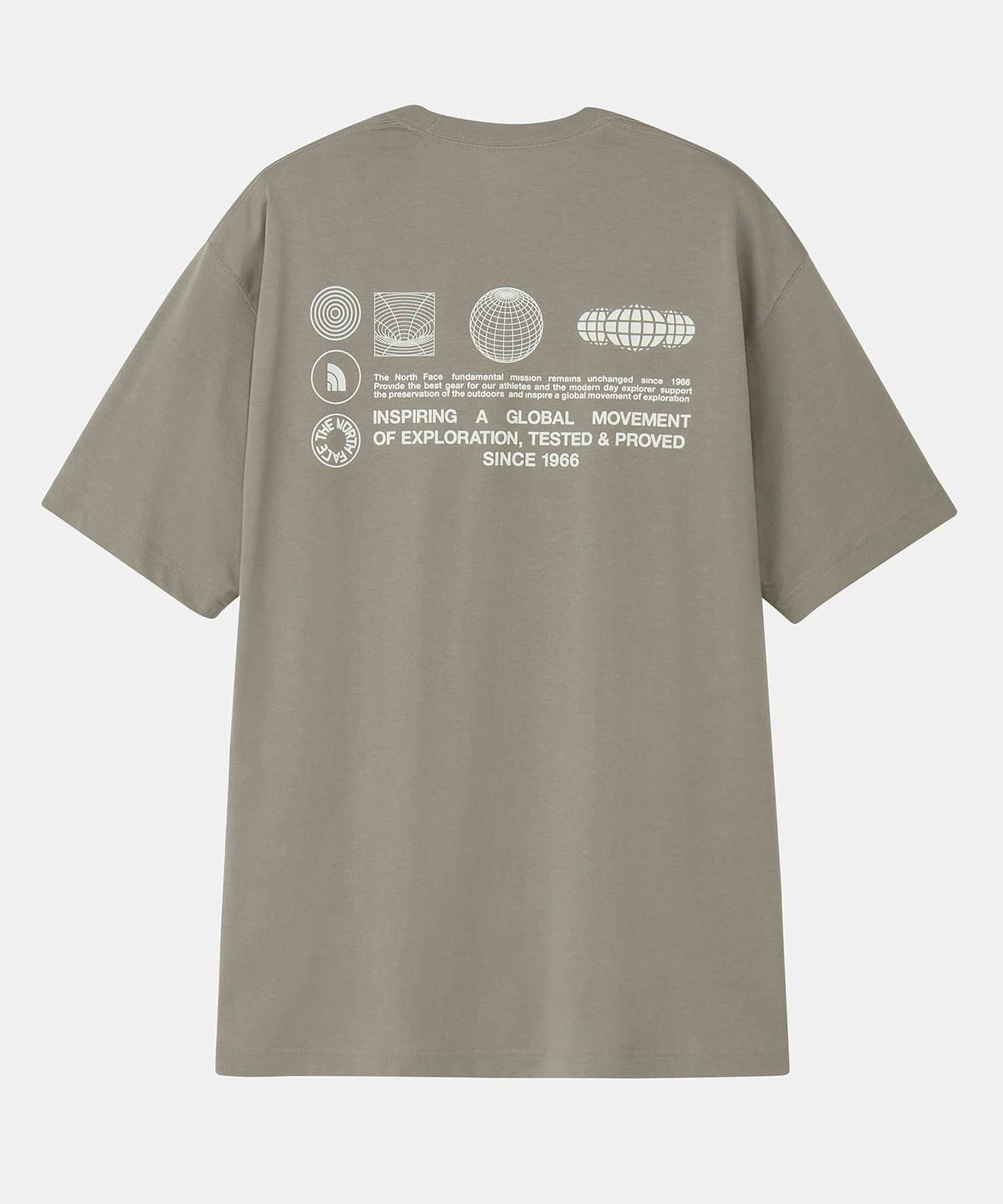 URBAN RESEARCH DOORS「THE NORTH FACE　SHORT-SLEEVE FD GLOBEGRID T-SHIRTS」|Tシャツ・カットソー|