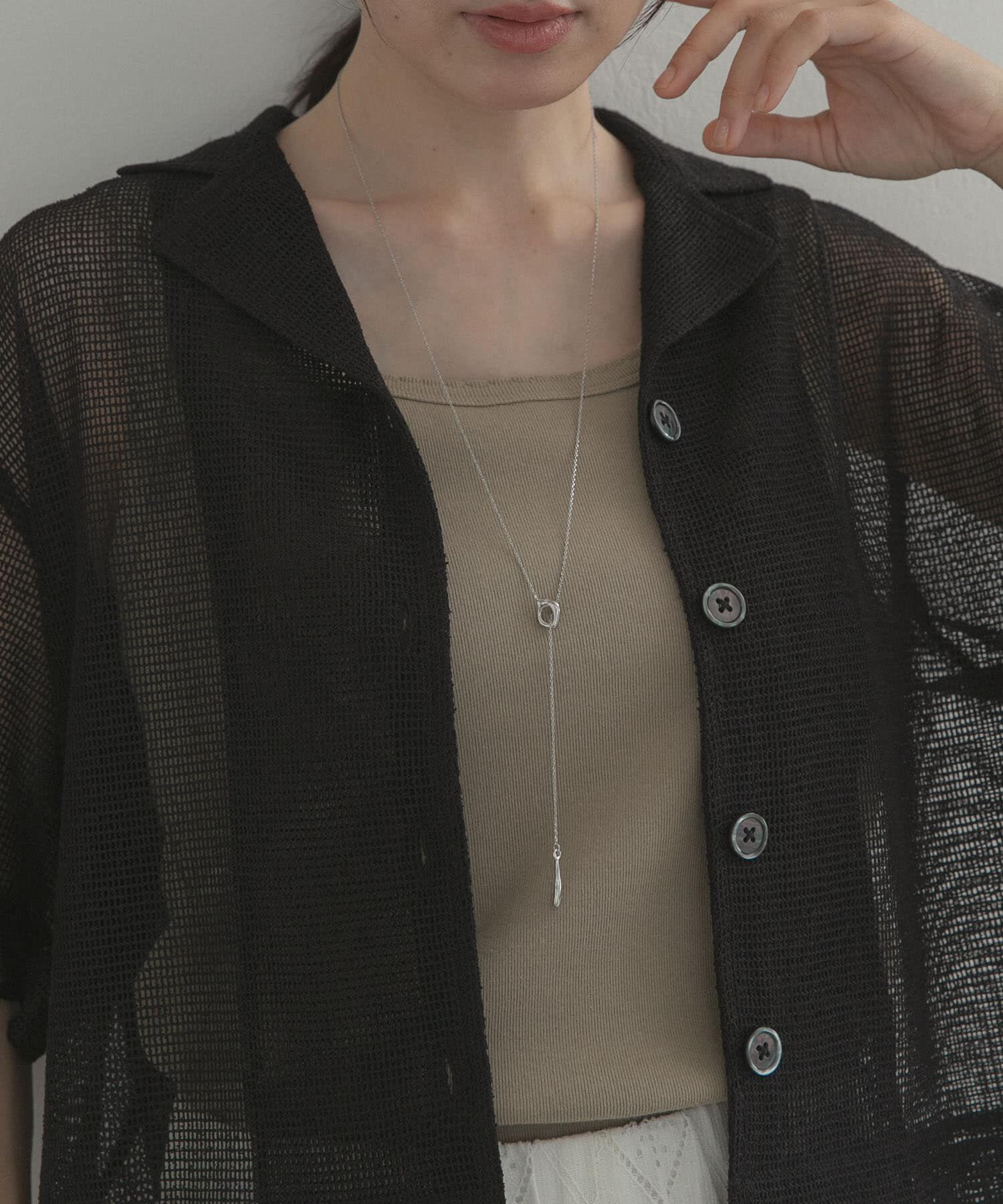 URBAN RESEARCH DOORS「変形マンテルネックレス」|ネックレス|シルバー
