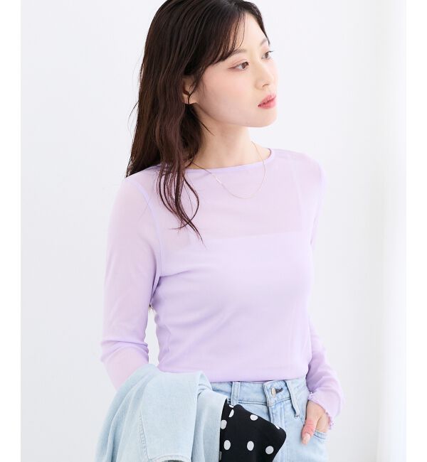  「シアークルーネックプルオーバー」|Tシャツ・カットソー|