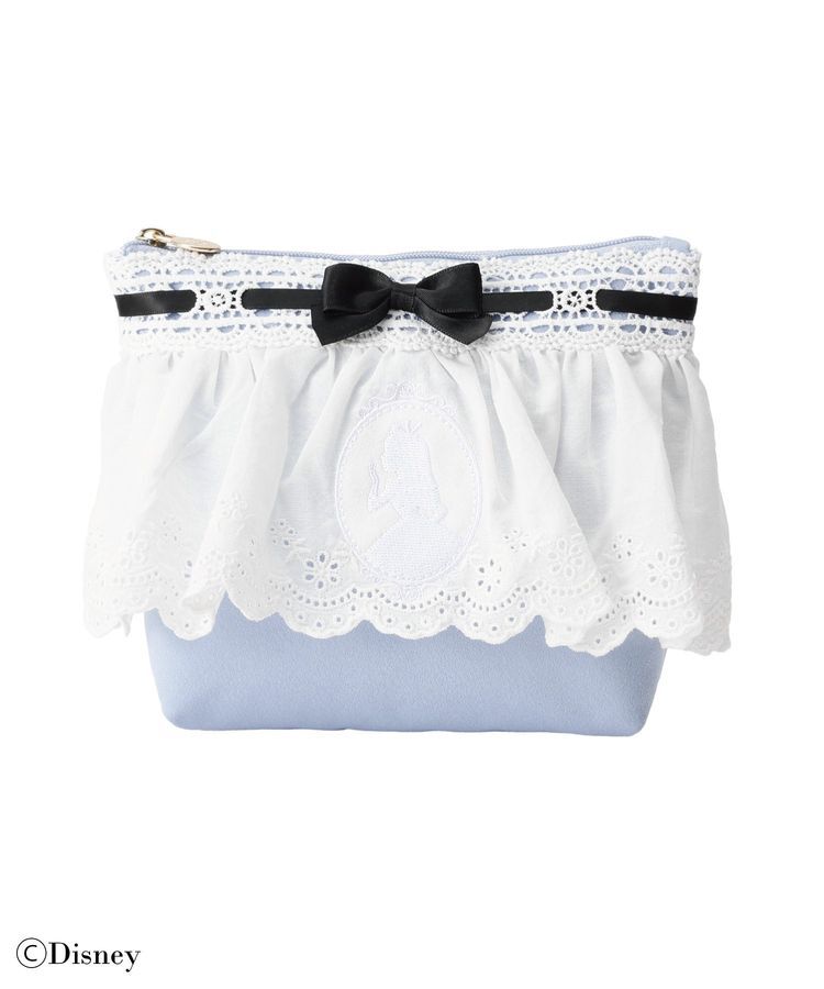 Maison de FLEUR「Alice/レースリボンポーチ」|ポーチ|