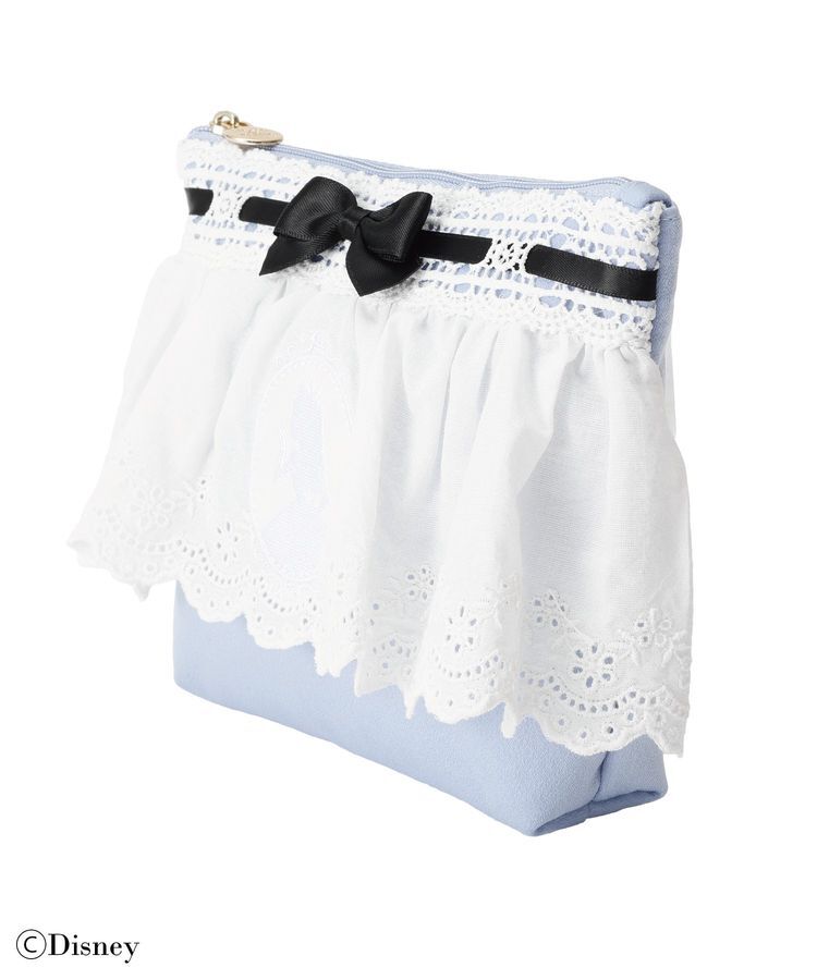 Maison de FLEUR「Alice/レースリボンポーチ」|ポーチ|