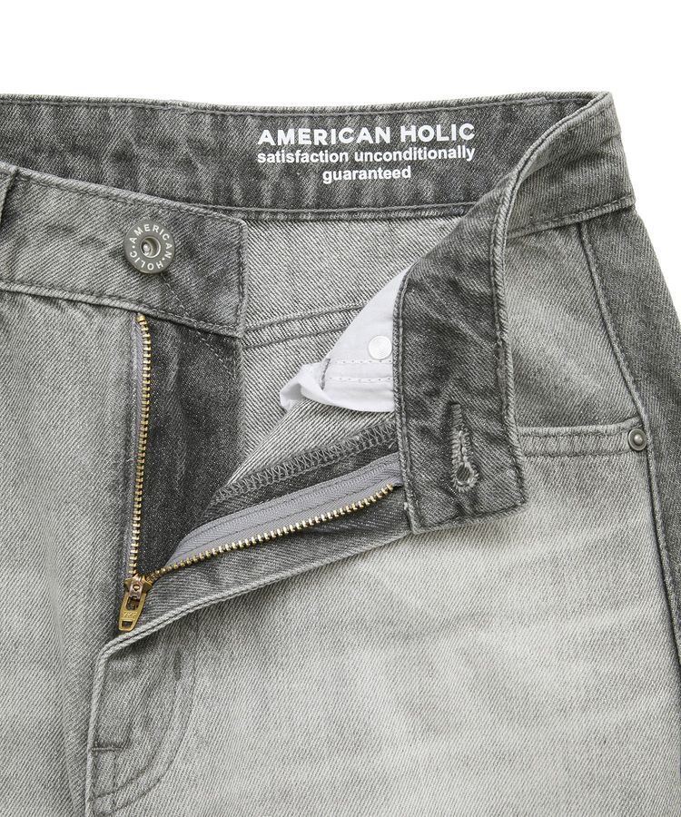 AMERICAN HOLIC「カーブデニムパンツ」|デニム|