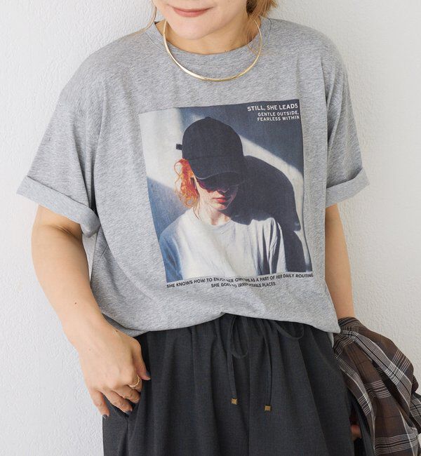  「レディーフォトプリントTシャツ」|Tシャツ・カットソー|