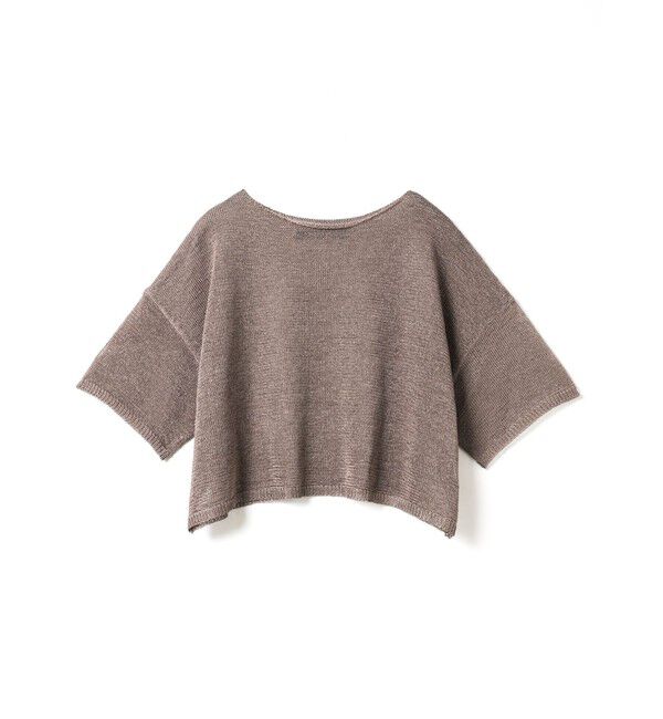mizuiro ind「mizuiro ind クルーネックワイドプルオーバー」|ニット・セーター|