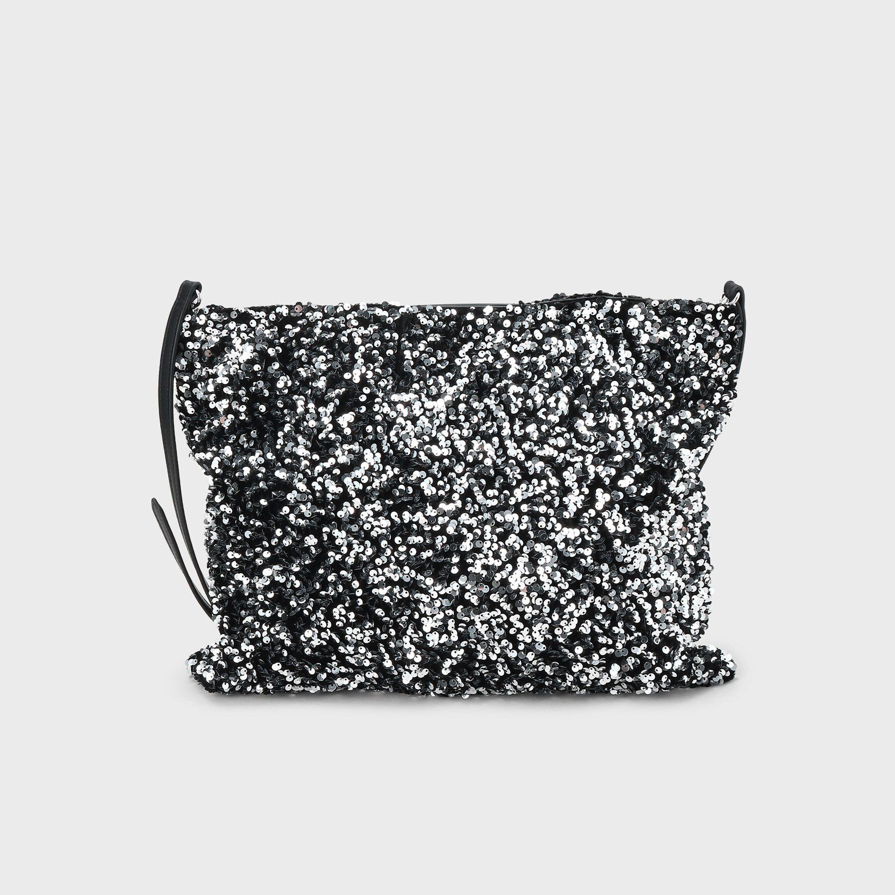 UNTITLED「スパンコールフラットトート」|トートバッグ|