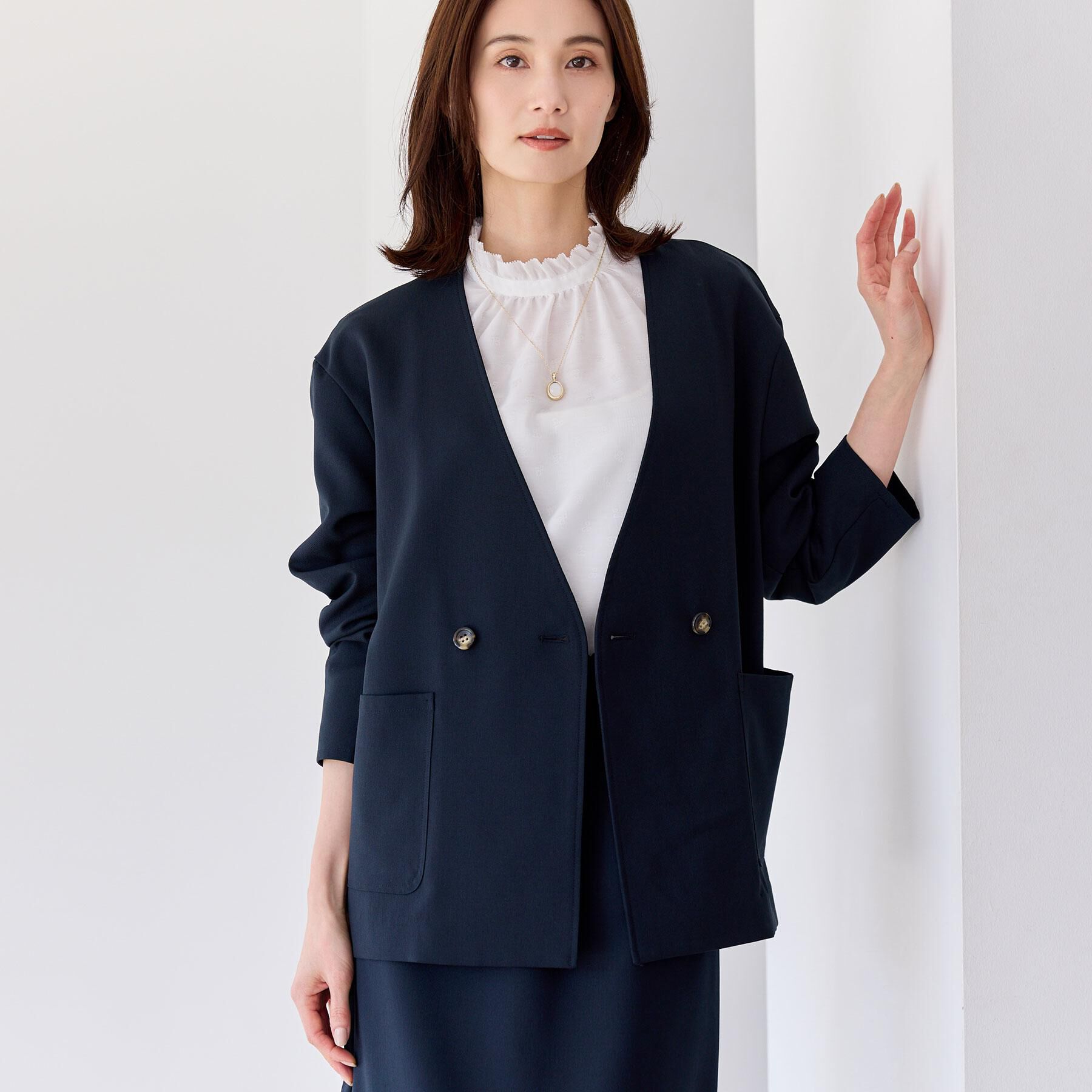 Reflect「【単品使い◎】ジャケット＋ナロースカートセット」|スーツ|