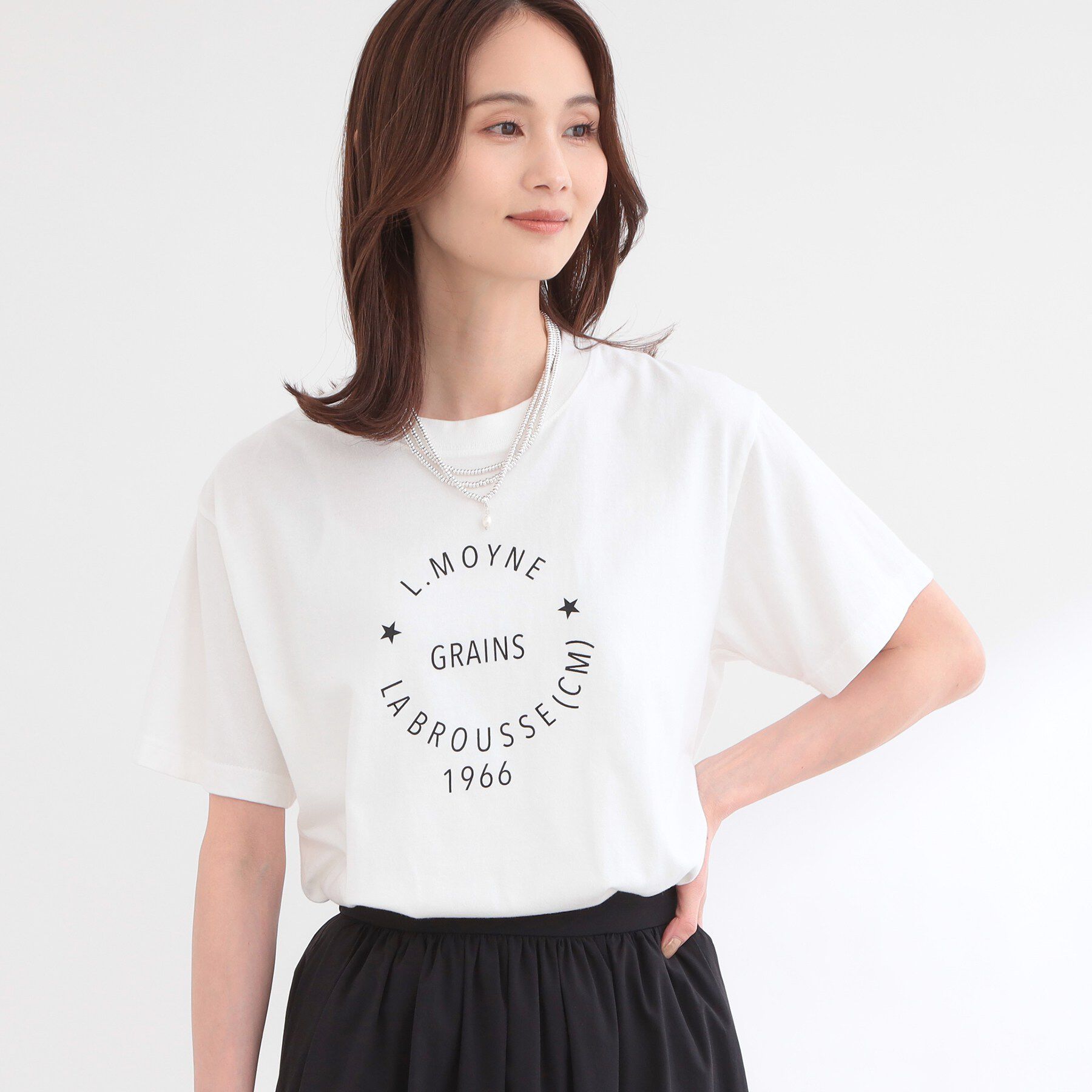 Reflect「【REGENCY WORKS／Reflect別注カラーあり】サークルモチーフTシャツ」|Tシャツ・カットソー|