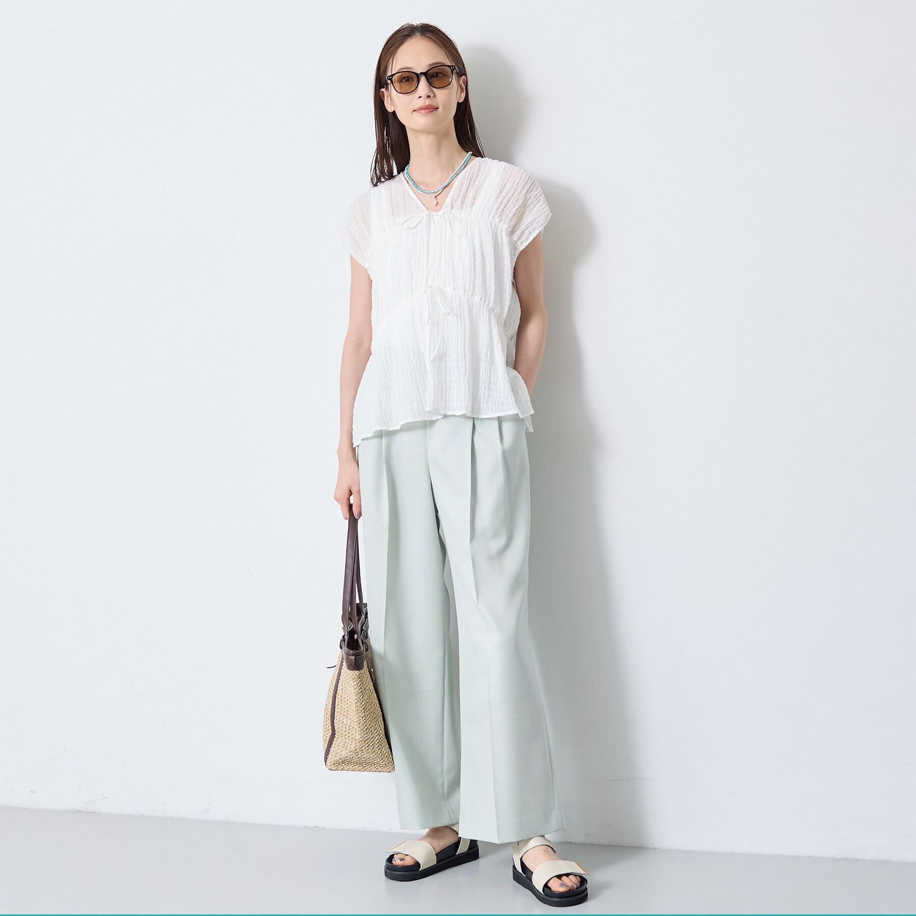 Reflect「グルカ風ベルトデザインワイドパンツ」|その他|