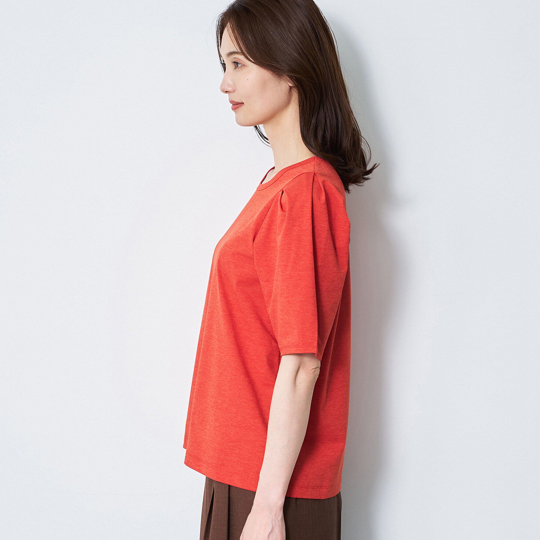 Reflect「【UVカット／接触冷感／吸水速乾】デザインスリーブプルオーバー」|Tシャツ・カットソー|