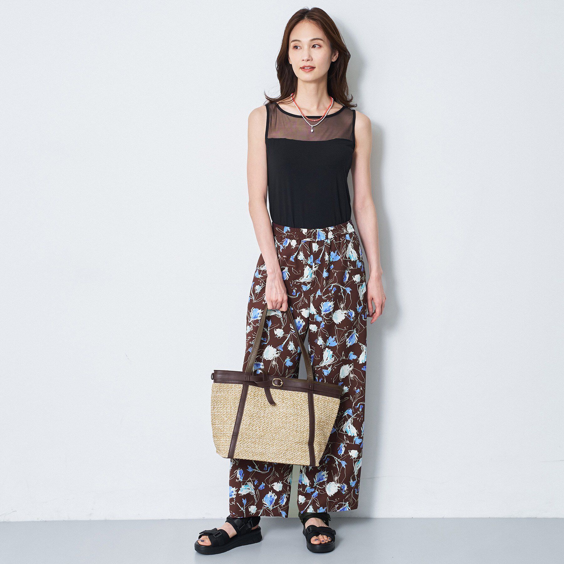 Reflect「【BASIC COTTON】シアータンクトップ」|キャミソール|