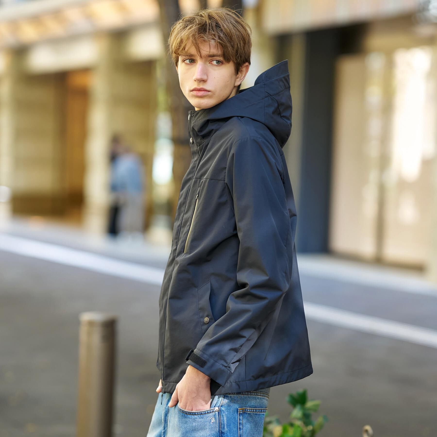 DRESSTERIOR「【防水/透湿素材/ウォッシャブル】ウォータープルーフ マウンテンパーカー」|ブルゾン・スタジャン|