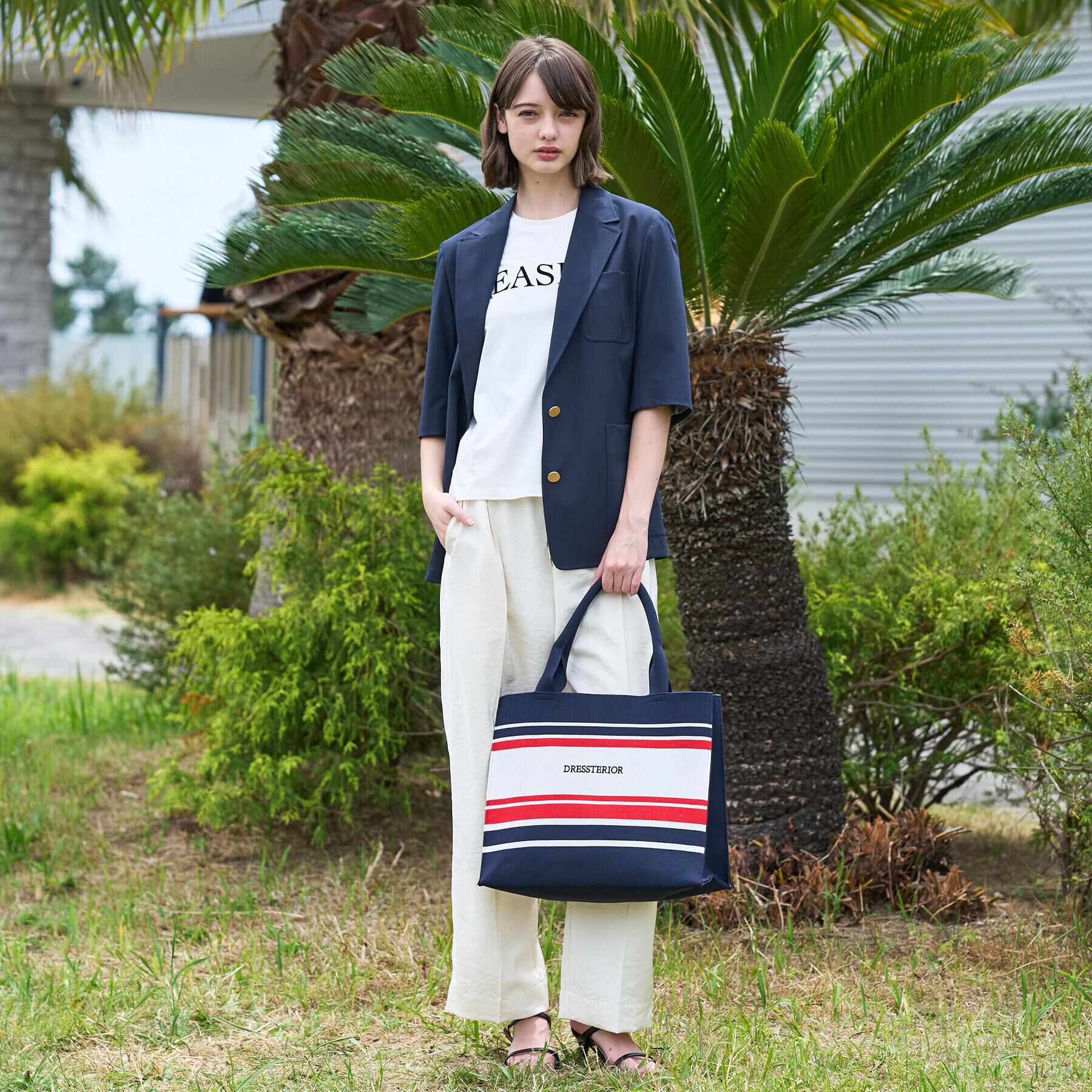 DRESSTERIOR「【接触冷感/セットアップ可】 2WAYストレッチスリークオータージャケット」|テーラードジャケット|