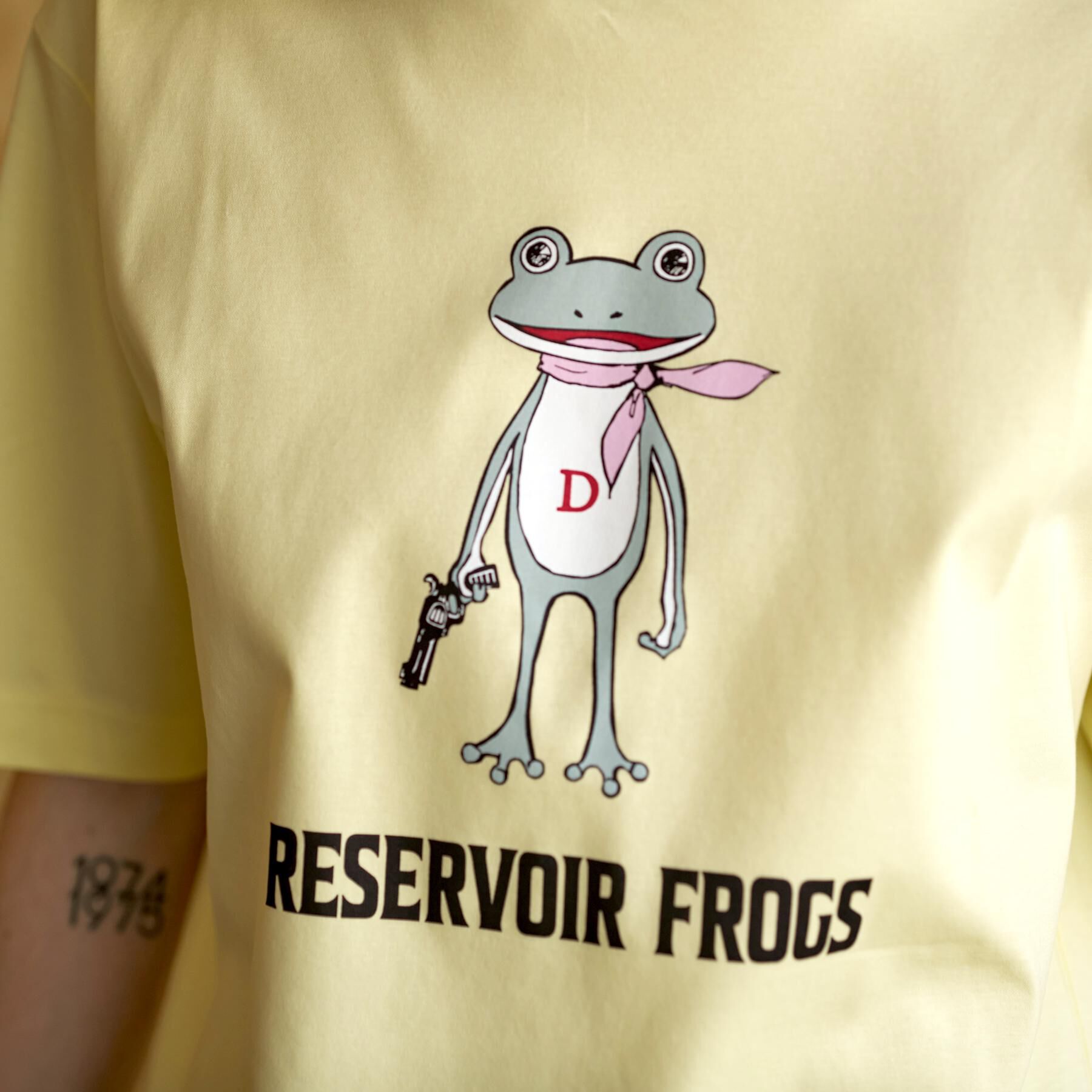 DRESSTERIOR「【接触冷感／抗菌防臭／消臭】ICE CLEAR COTTON フロッグオーバーフィットTシャツ」|Tシャツ・カットソー|