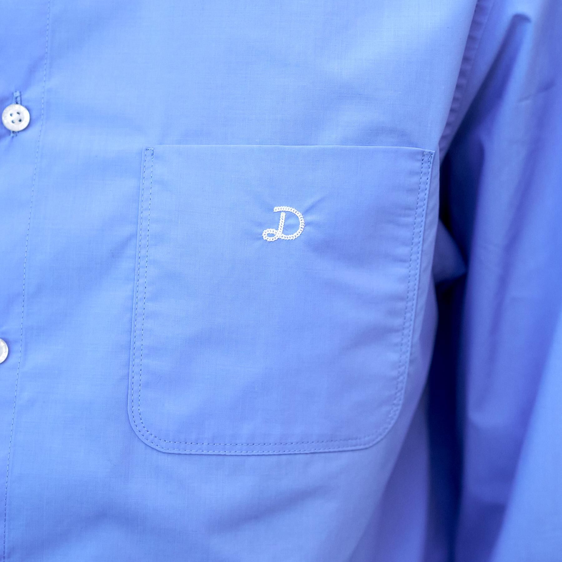 DRESSTERIOR「オーガニックコットン ストレッチバンドカラーシャツ」|シャツ・ブラウス|