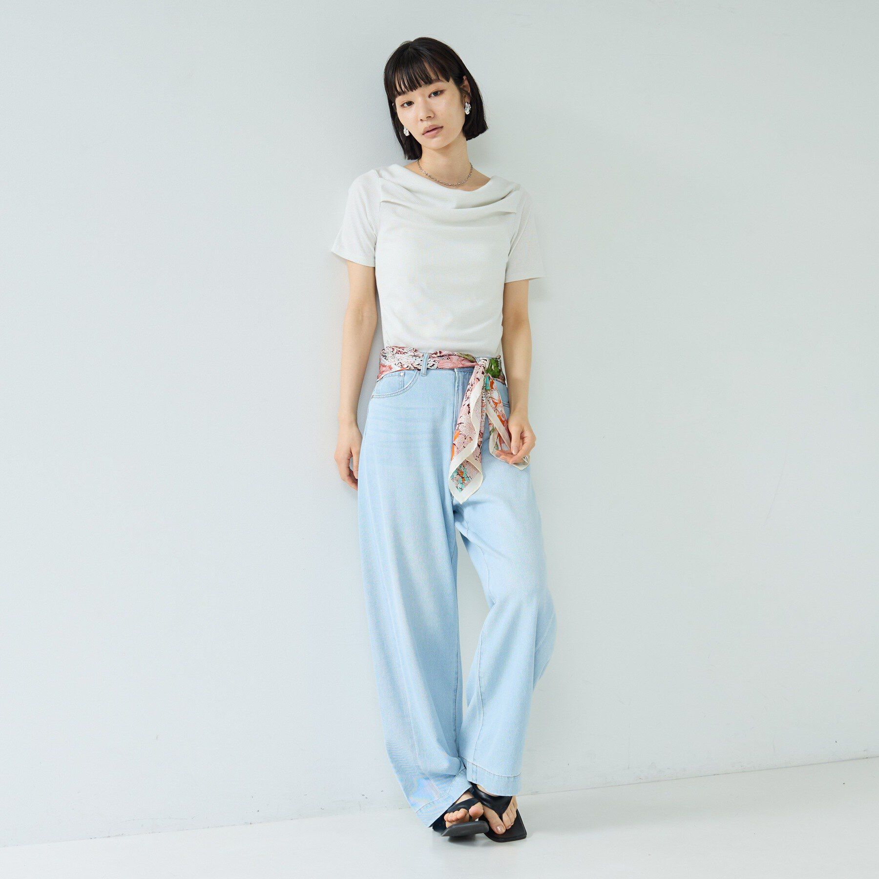 GALLEST「オフショルハーフスリーブカットソー」|Tシャツ・カットソー|