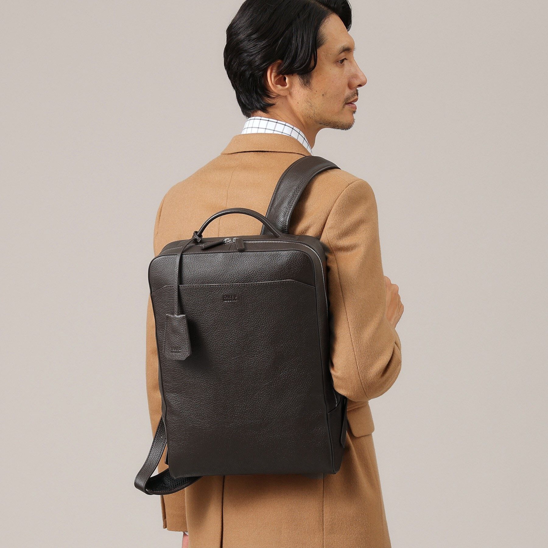 TAKEO KIKUCHI「フルベジタンニンレザー バックパック」|リュック|
