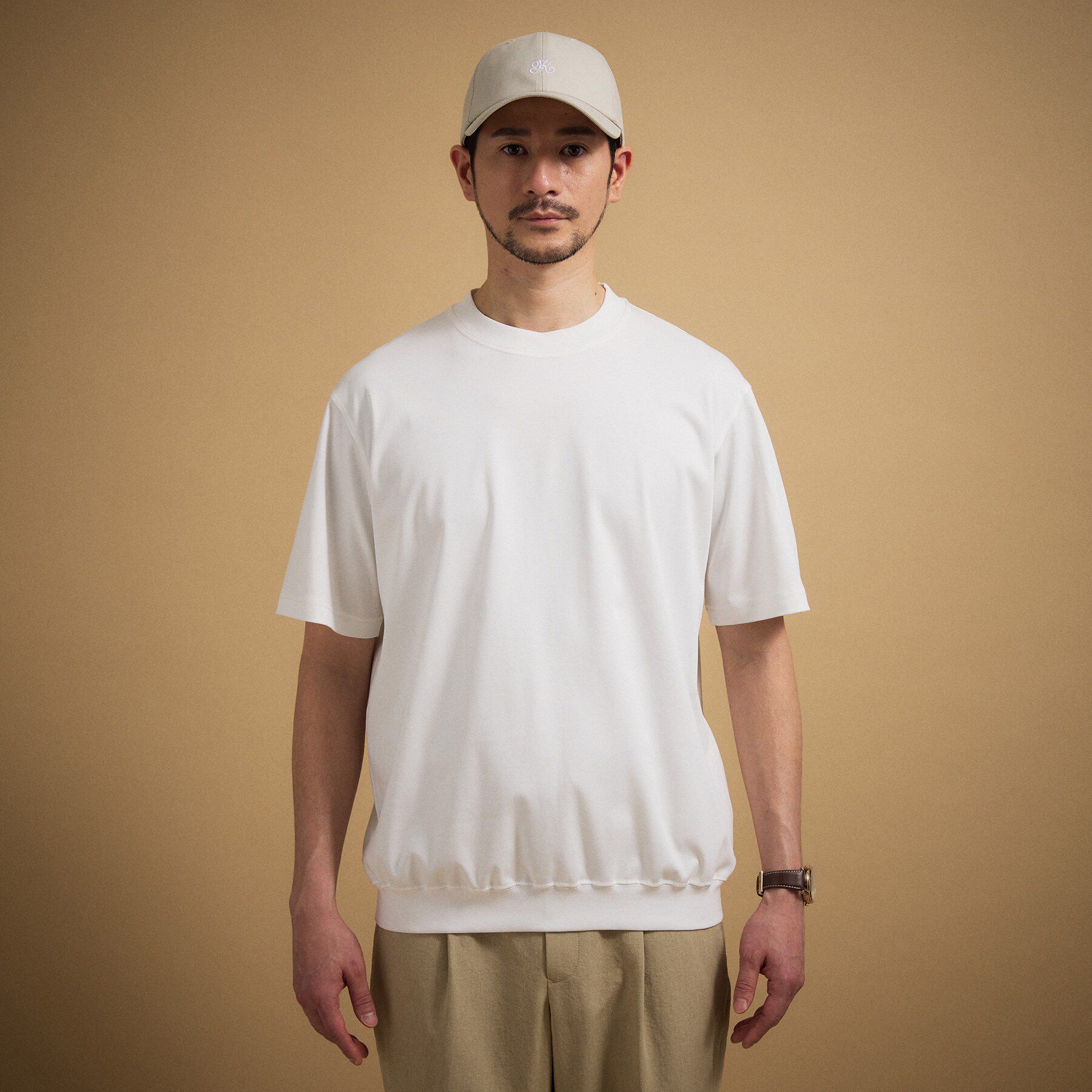 TAKEO KIKUCHI「【接触冷感】アイスクリアコットン Tシャツ」|Tシャツ・カットソー|
