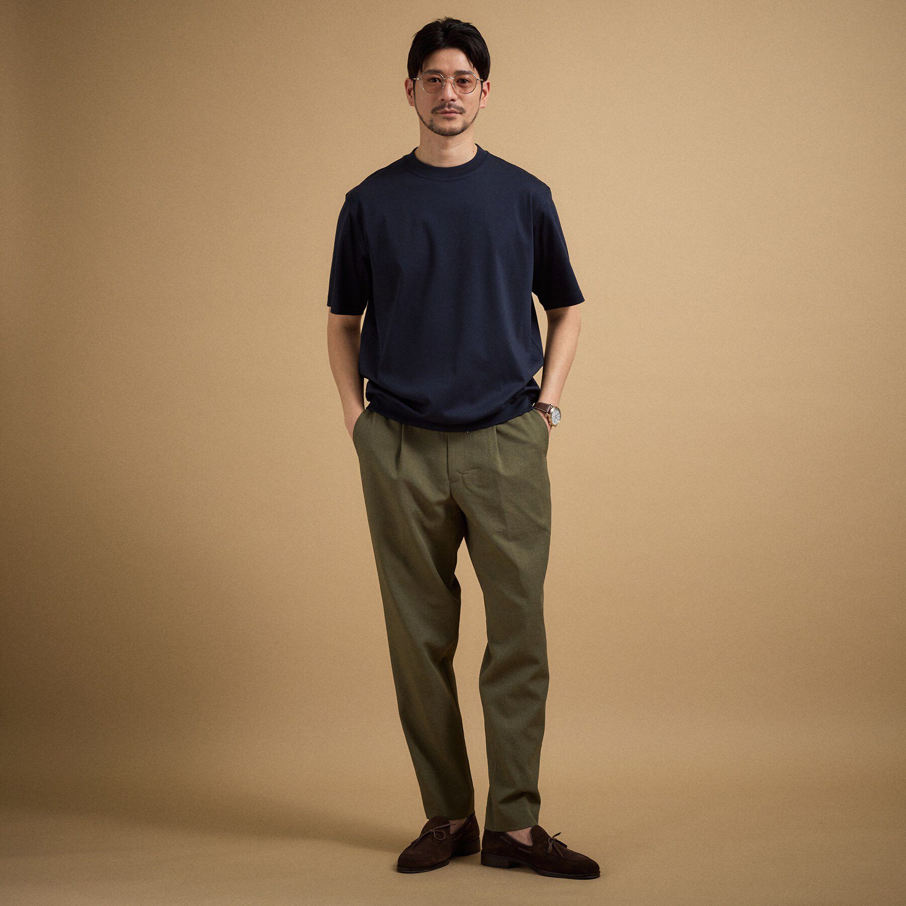 TAKEO KIKUCHI「【接触冷感】アイスクリアコットン Tシャツ」|Tシャツ・カットソー|